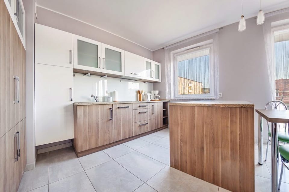 Apartment, 1 Bedroom, Balcony | Private kitchen | Fridge, stovetop, espresso maker, electric kettle