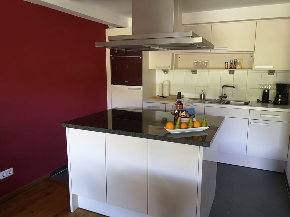 Deluxe Condo, 2 Bedrooms, Patio, River View | Private kitchen