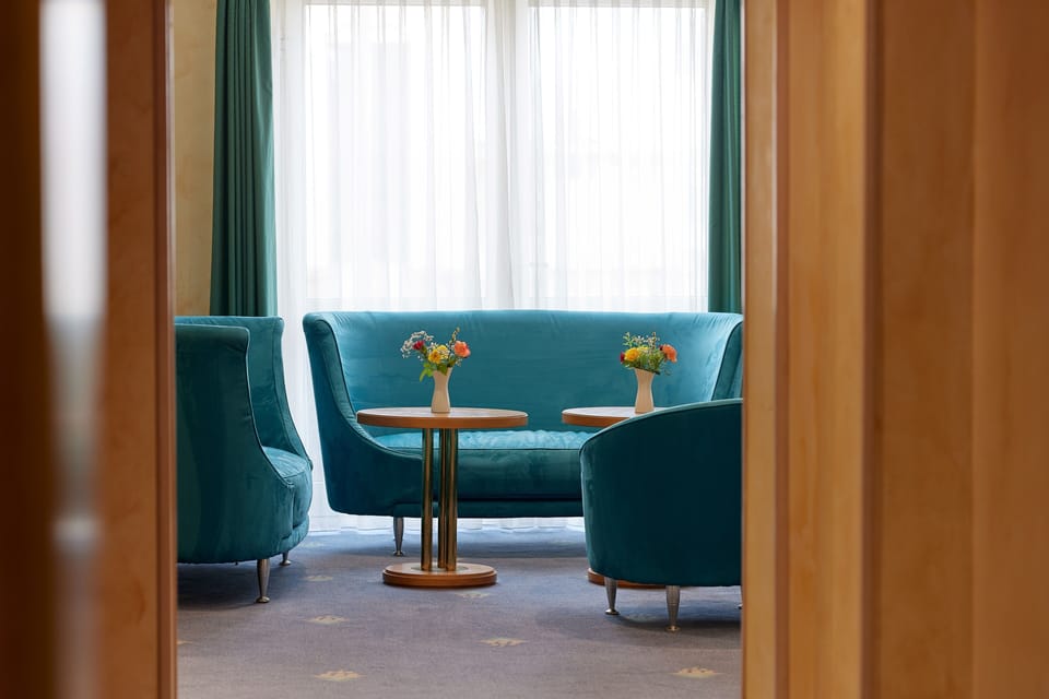 Lobby sitting area
