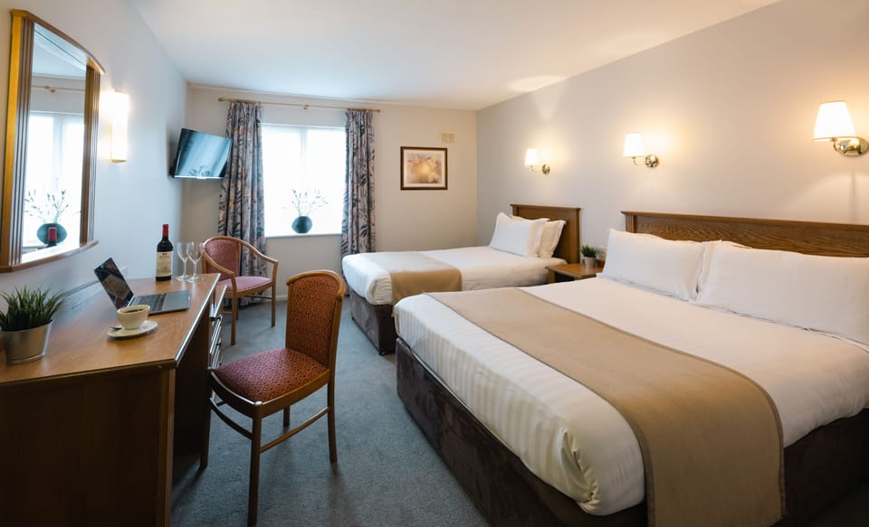 Standard Double or Twin Room | Premium bedding, desk, blackout drapes, iron/ironing board (on request)