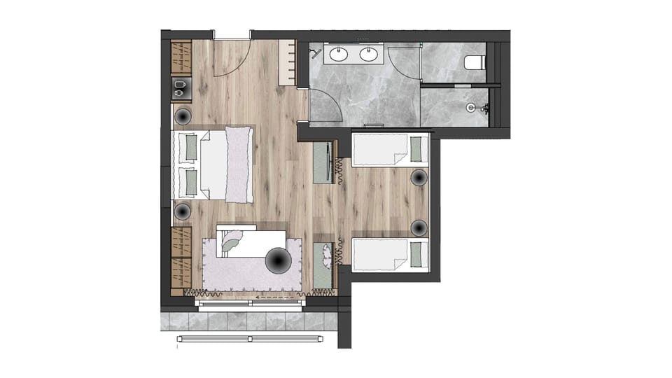 Suite (Familien-Glück) | Floor plan