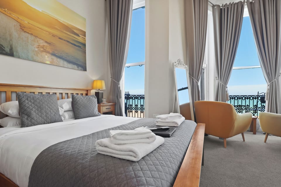 Superior Suite, Sea View (King bed, first floor) | Iron/ironing board, free WiFi, bed sheets