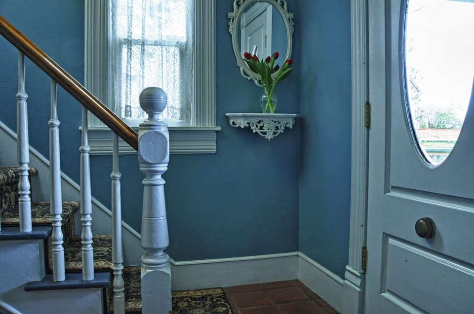 Interior entrance