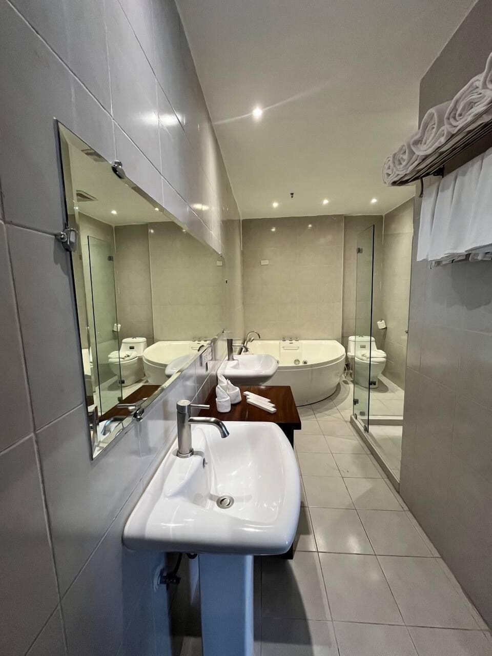 Botanical Suite with Jacuzzi | Bathroom | Shower, rainfall showerhead, free toiletries, hair dryer (on request)