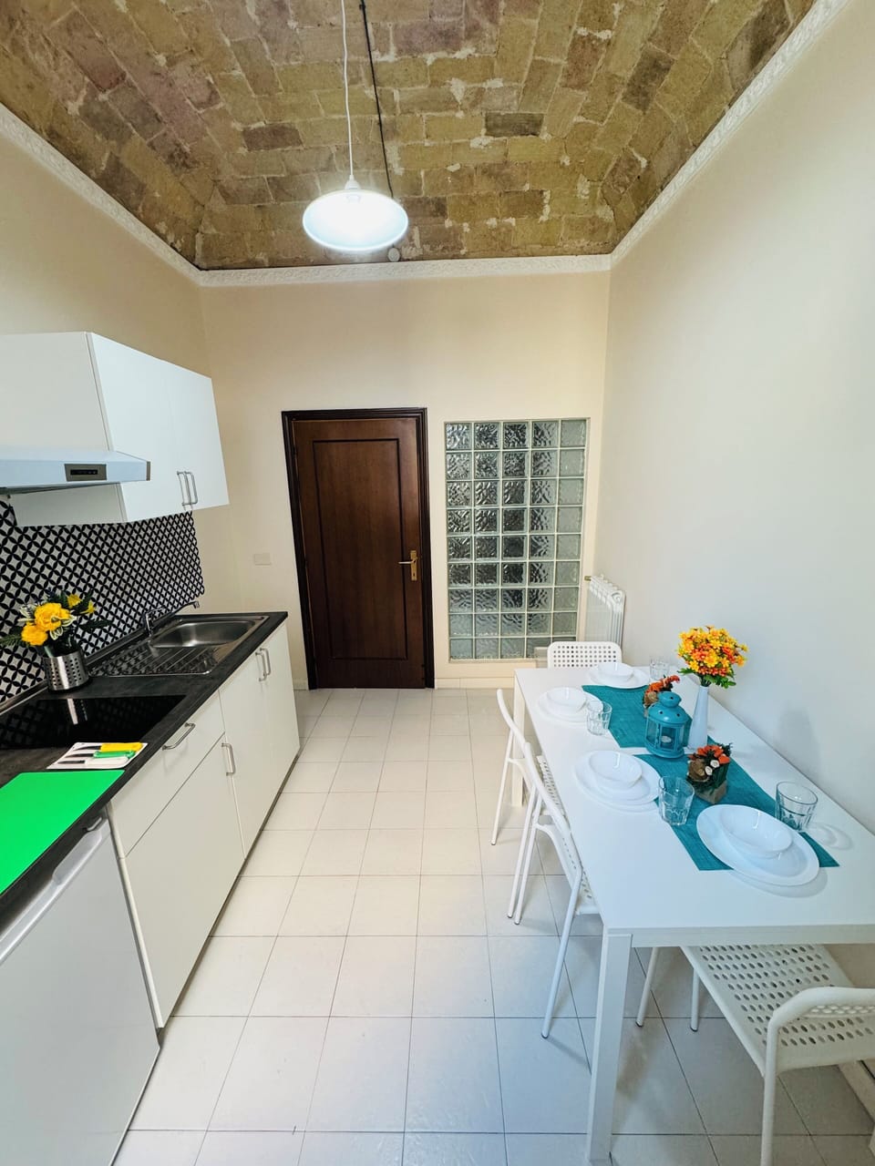 Two-Bedroom Apartment | Private kitchen | Fridge, electric kettle