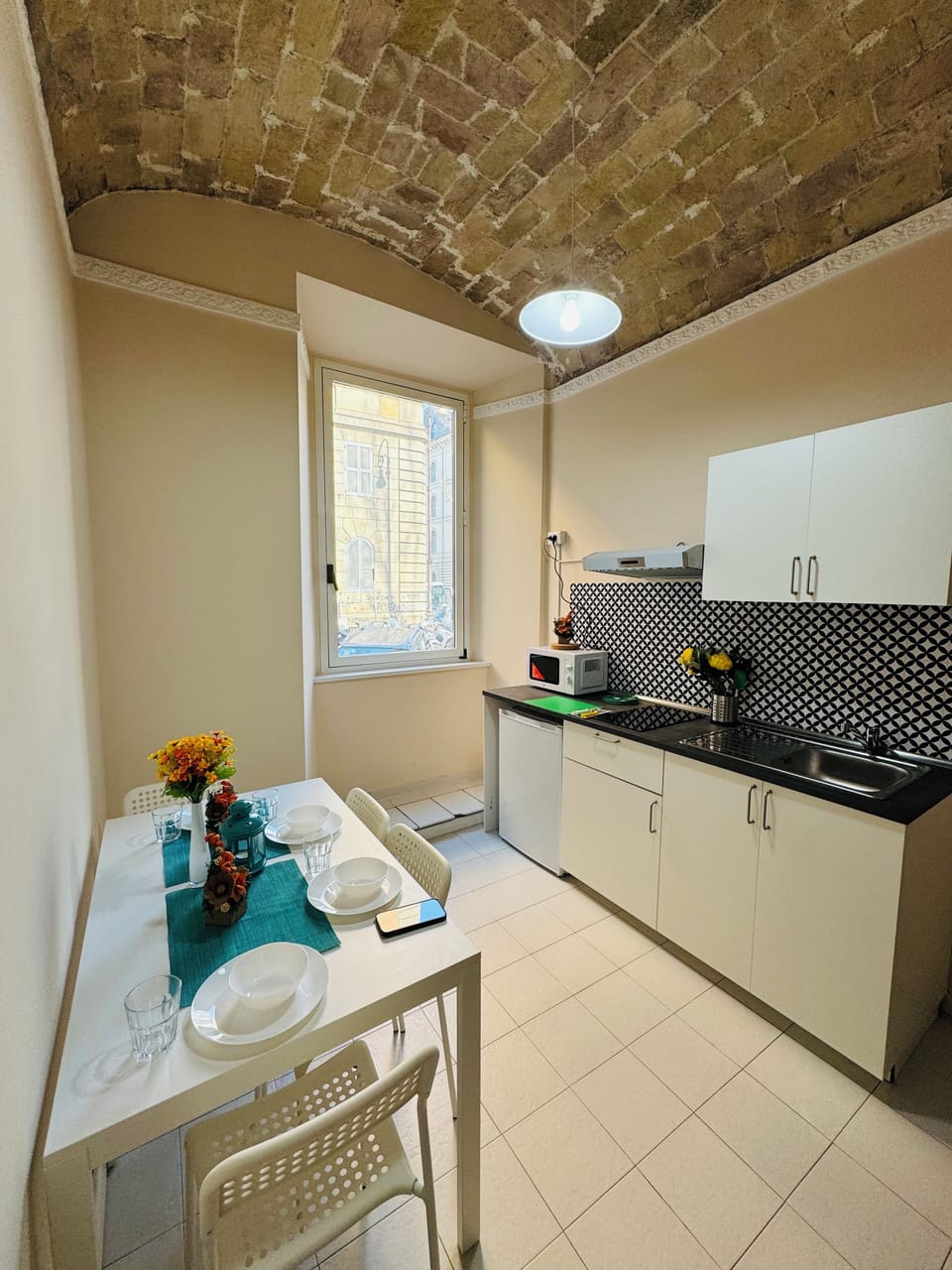 Two-Bedroom Apartment | Private kitchen | Fridge, electric kettle