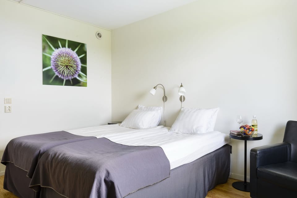 Double Room, Sea View | Desk, blackout drapes, iron/ironing board (on request), WiFi (free)