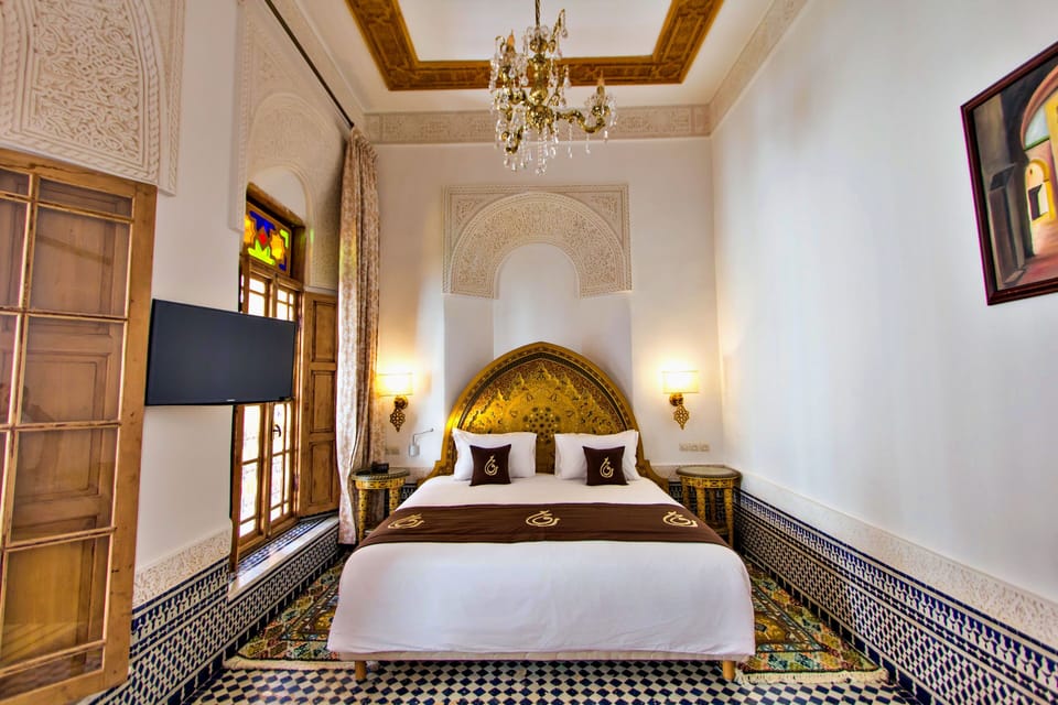 Double Room | Egyptian cotton sheets, premium bedding, in-room safe, blackout drapes