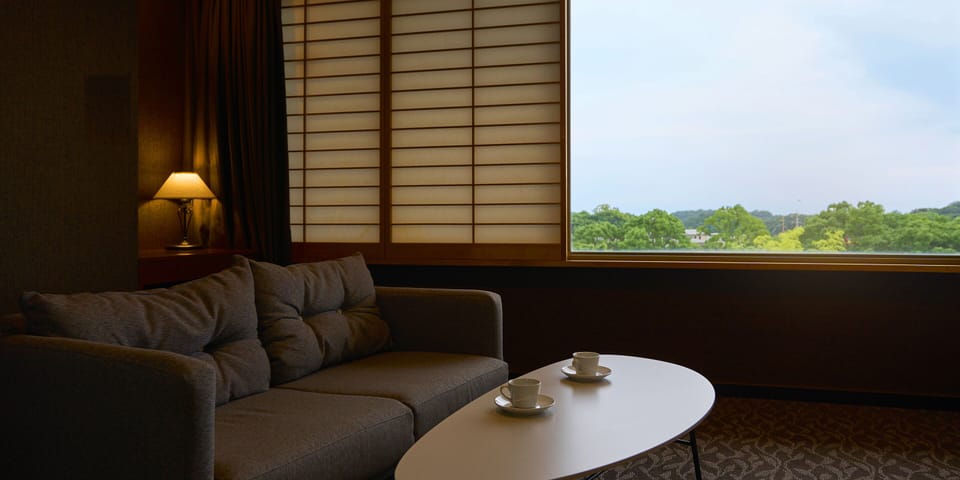 Japanese Western Semi Suite | In-room safe, free WiFi, bed sheets