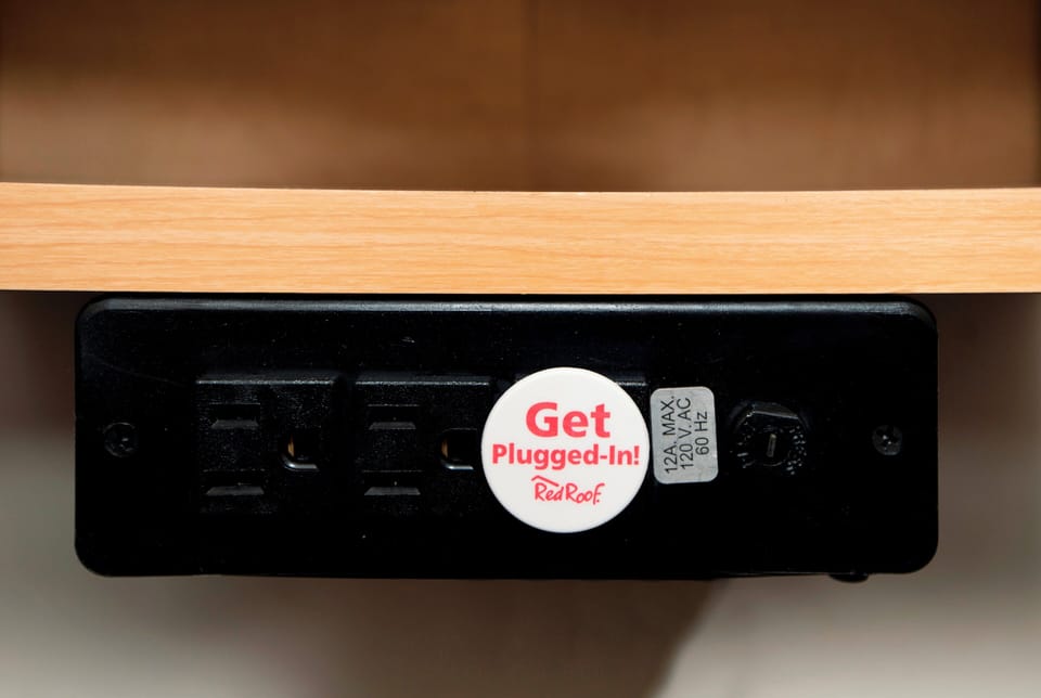 In-room safe, desk, blackout drapes, cribs (free)