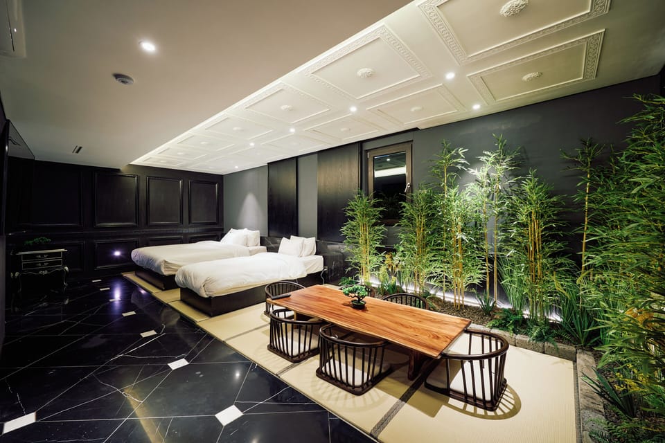 Signature Ryokan | Premium bedding, down comforters, individually furnished, desk