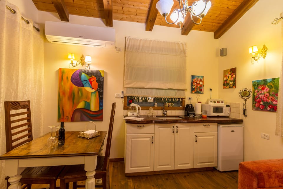 Suite, Jetted Tub (Noa) | Private kitchenette | Fridge, microwave, espresso maker, coffee/tea maker