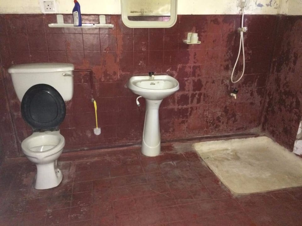 Basic Double Room Single Use | Bathroom | Shower, free toiletries, slippers, bidet