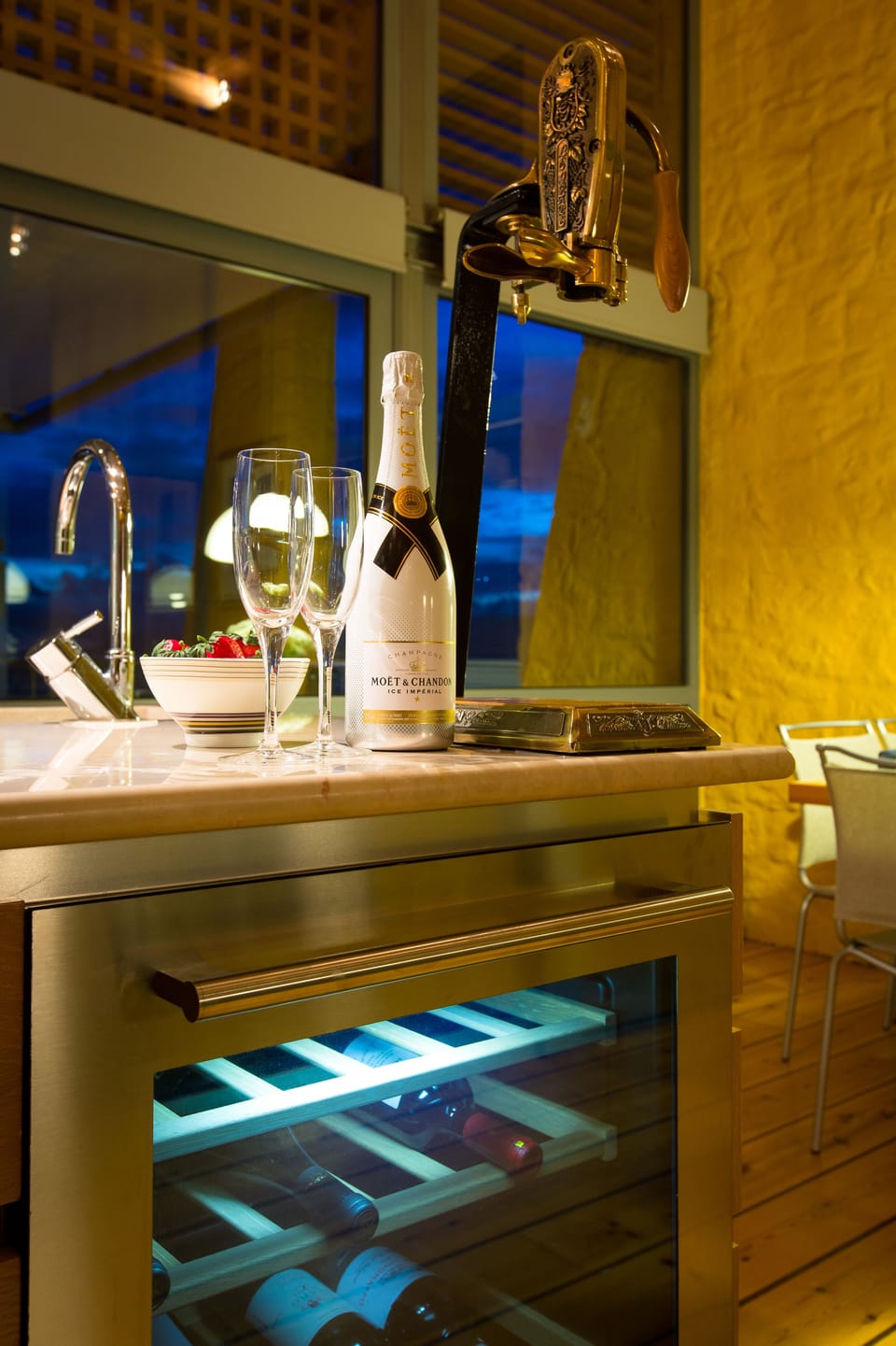 Luxury Villa, 2 Bedrooms, Private Pool | Private kitchen | Full-size fridge, microwave, oven, stovetop