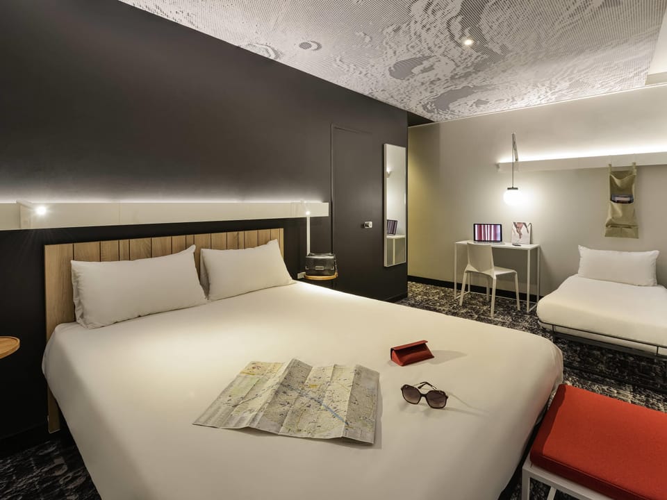 Standard Room, Multiple Beds | In-room safe, desk, laptop workspace, soundproofing