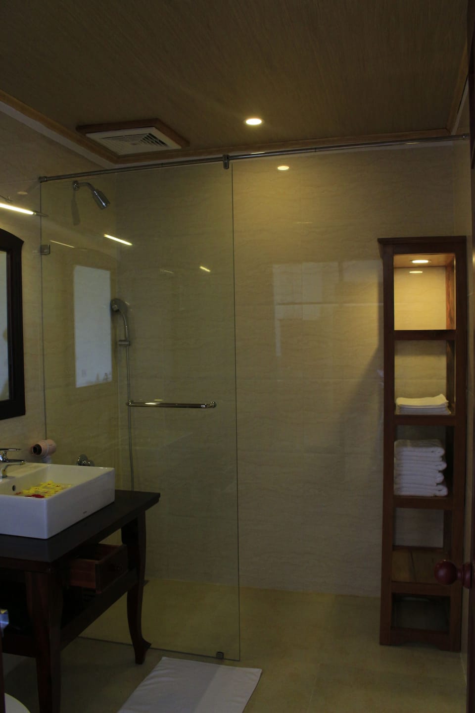 Deluxe Double Room Single Use | Bathroom | Shower, free toiletries, hair dryer, slippers