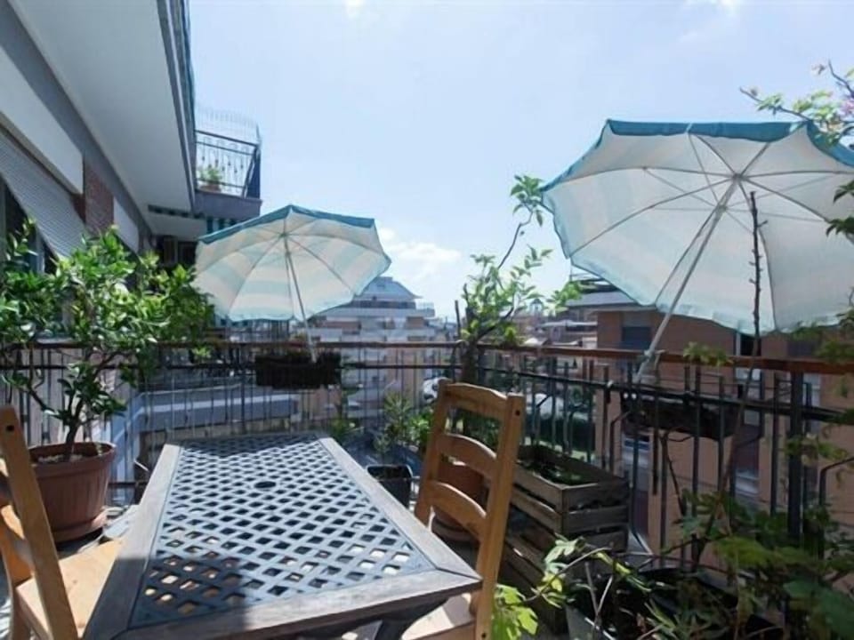 Classic Double Room, Ensuite (Rione Monti) | Balcony view