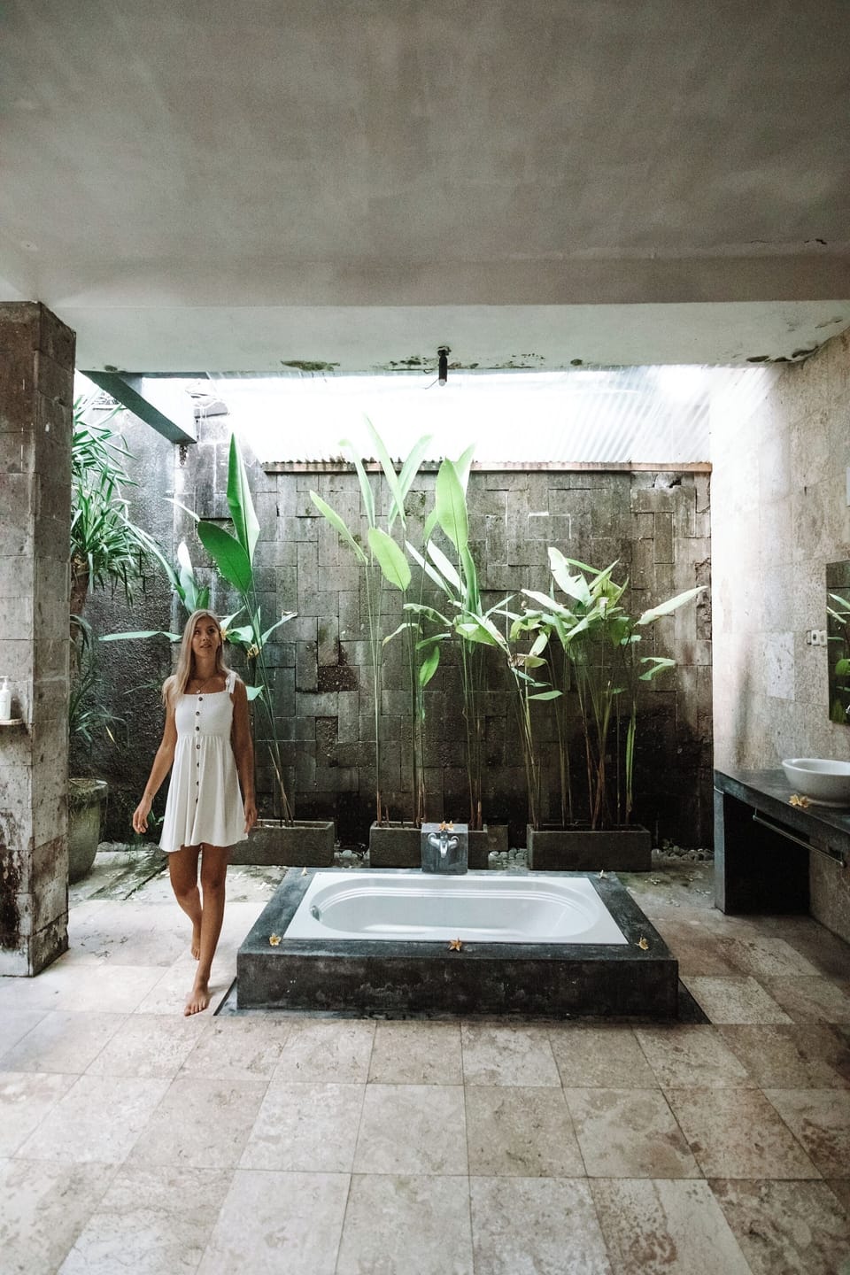Two Bedroom Villa with Private Pool | Bathroom | Separate tub and shower, spring water tub, free toiletries, hair dryer