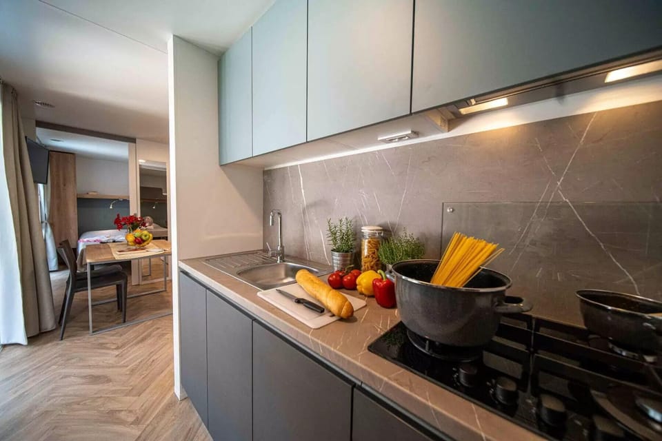 Mobile Home, 2 Bedrooms (Air Conditioning) | Bed sheets