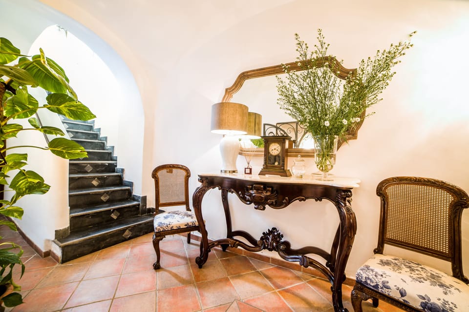 Interior entrance