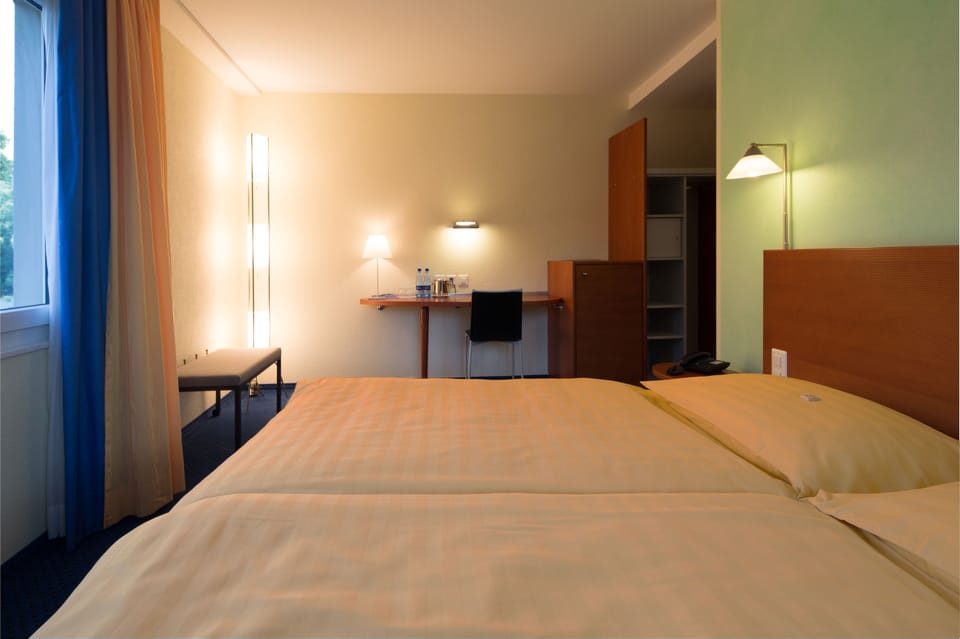 Economy Double Room | Premium bedding, in-room safe, desk, iron/ironing board