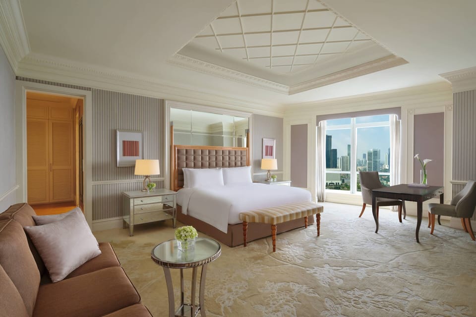 Presidential Suite, Club Lounge Access | Premium bedding, minibar, in-room safe, desk