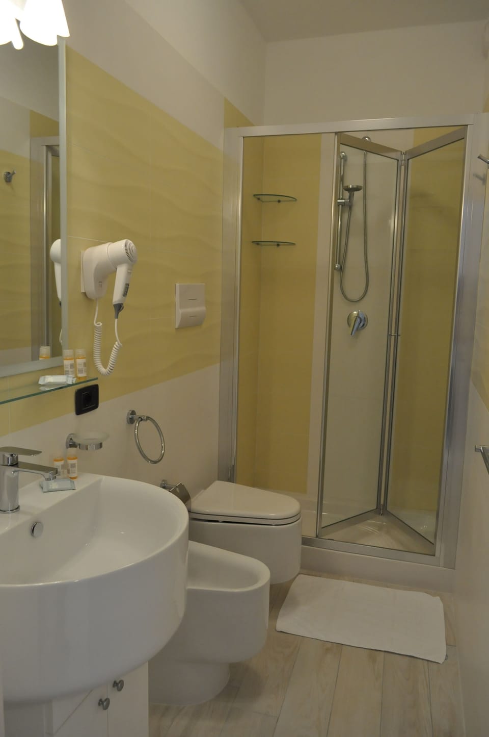Panoramic Triple Room, Hill View | Minibar, in-room safe, desk, soundproofing