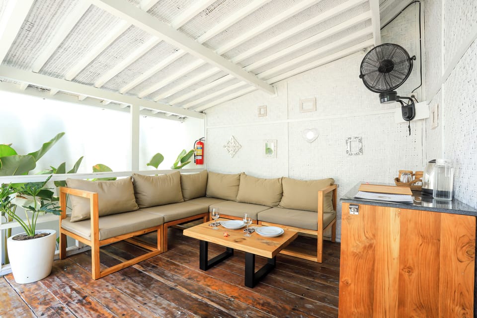 Comfort Double Room, 1 Bedroom, Private Pool | Terrace/patio