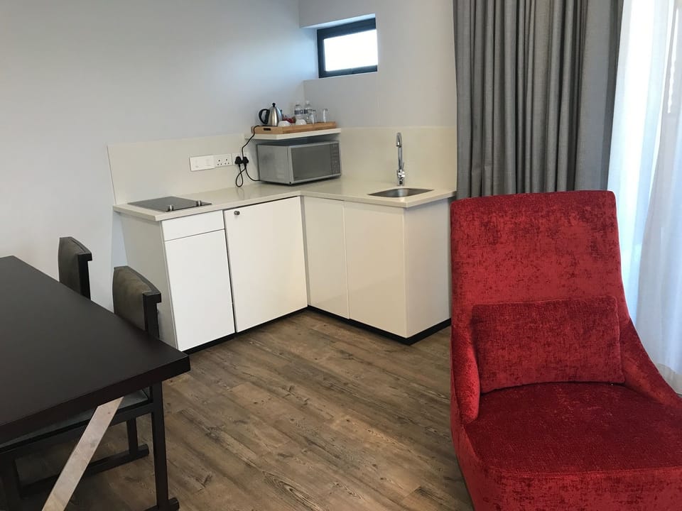 Premium Room, 1 Queen Bed, Smoking | In-room safe, desk, soundproofing, iron/ironing board (on request)