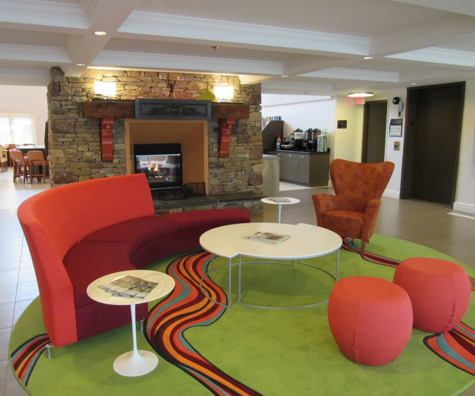 Lobby sitting area