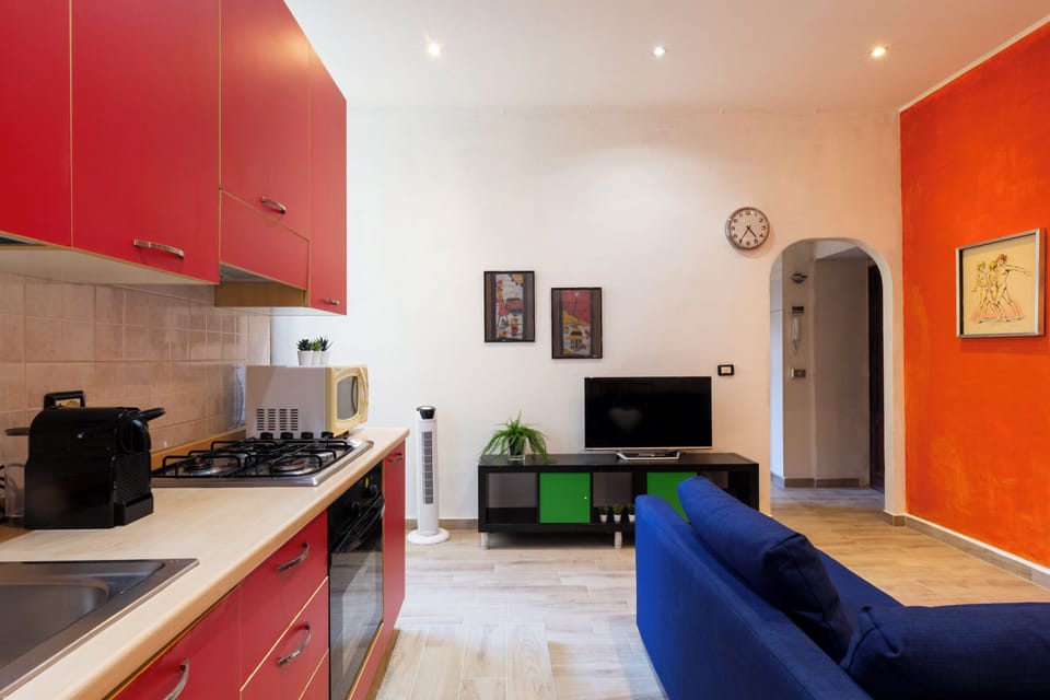 Apartment, 1 Bedroom | Living area | Flat-screen TV