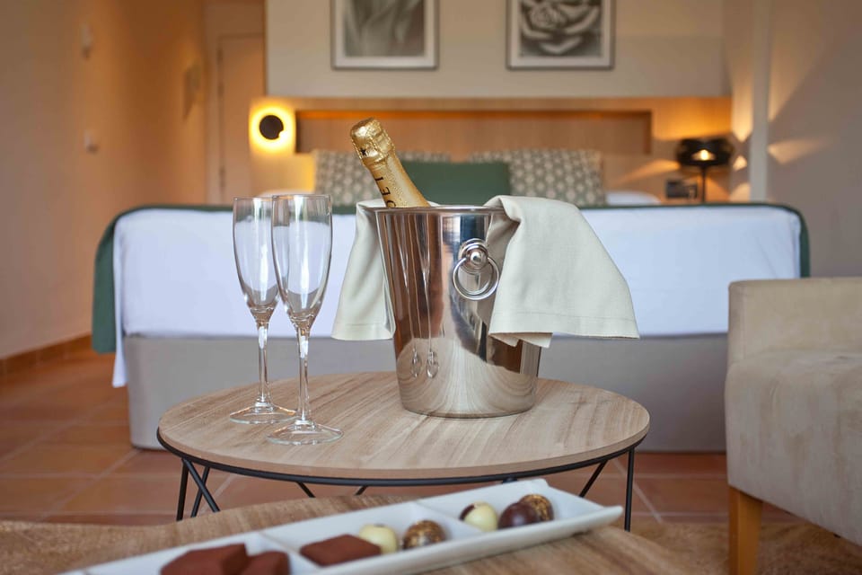 Superior Double Room, Terrace (Spa access) | Down comforters, minibar, in-room safe, desk