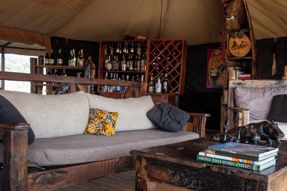 Mawe Luxury Tented Camp Luxury tent in Tanzania