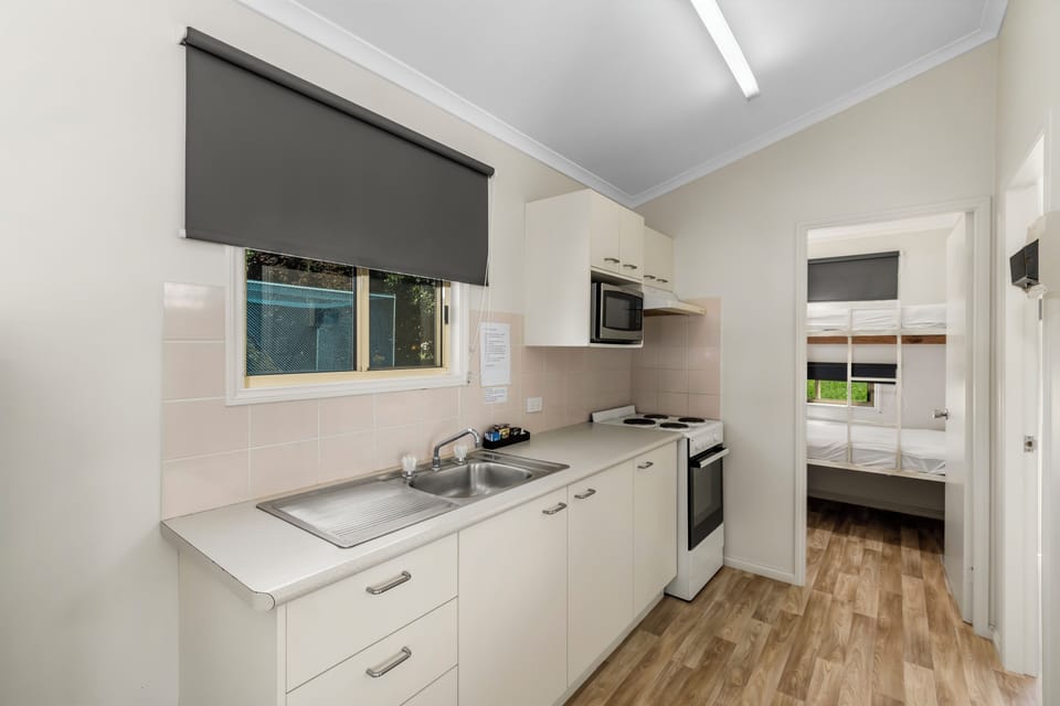 Standard 2 Bedroom Cabin | Private kitchen | Microwave, stovetop, toaster, cookware/dishes/utensils