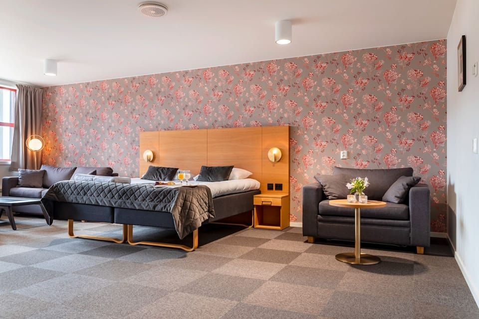 Family Room | Pillowtop beds, desk, blackout drapes, soundproofing