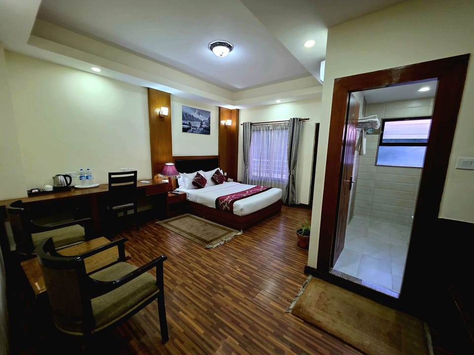 Deluxe Double Room | 1 bedroom, in-room safe, iron/ironing board, free WiFi