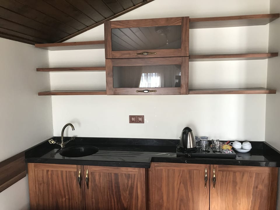 Shared fridge, microwave