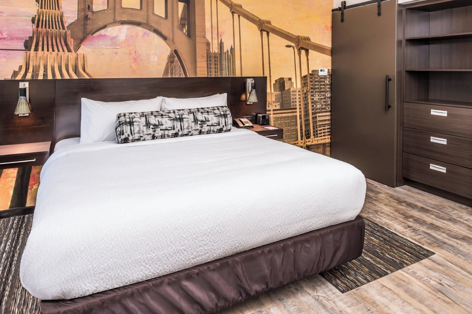In-room safe, desk, blackout drapes, iron/ironing board