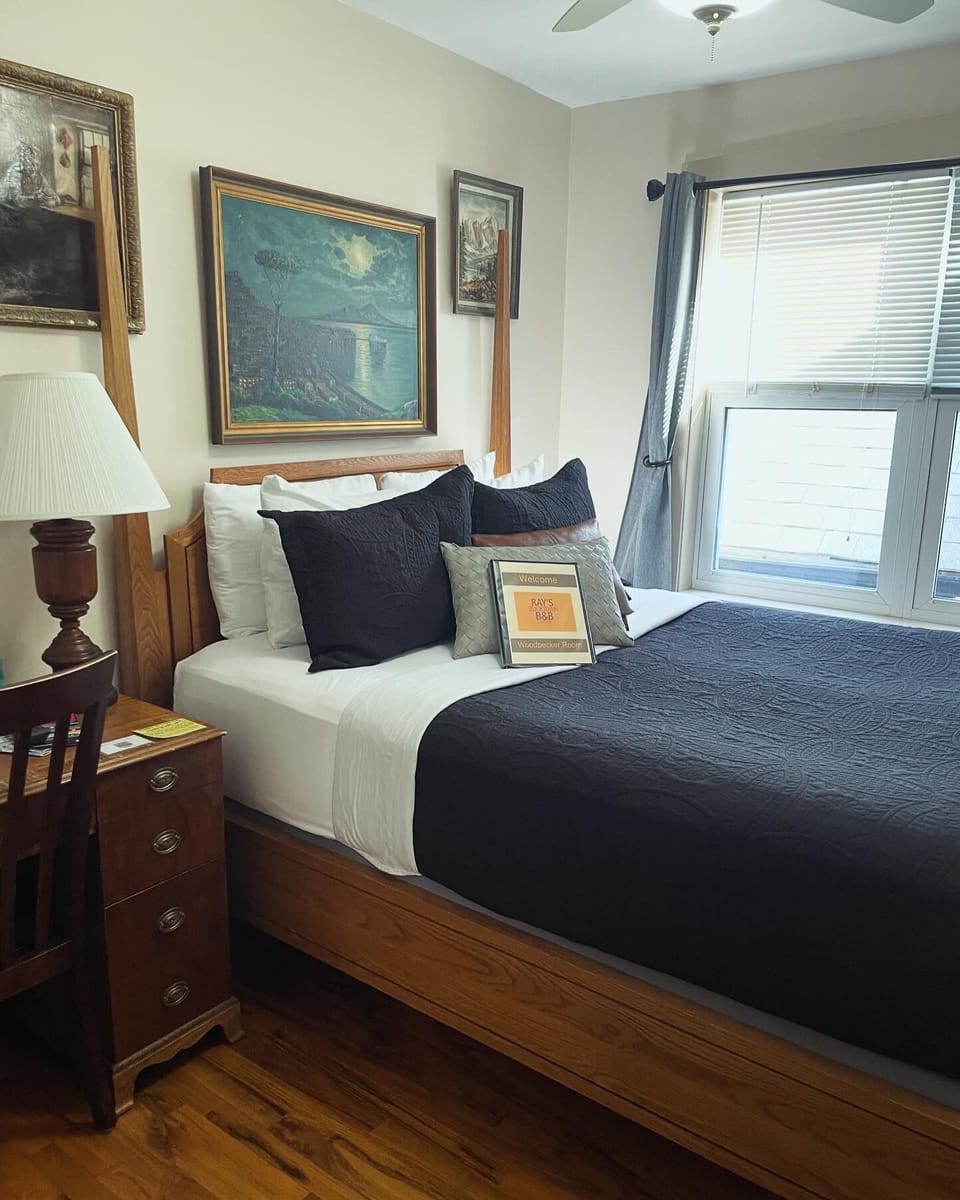 Woodpecker (Second Floor) | Premium bedding, pillowtop beds, individually furnished, desk