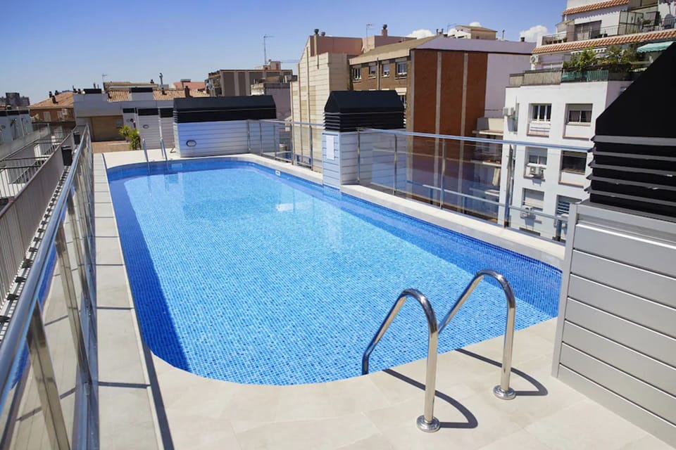 Rooftop pool