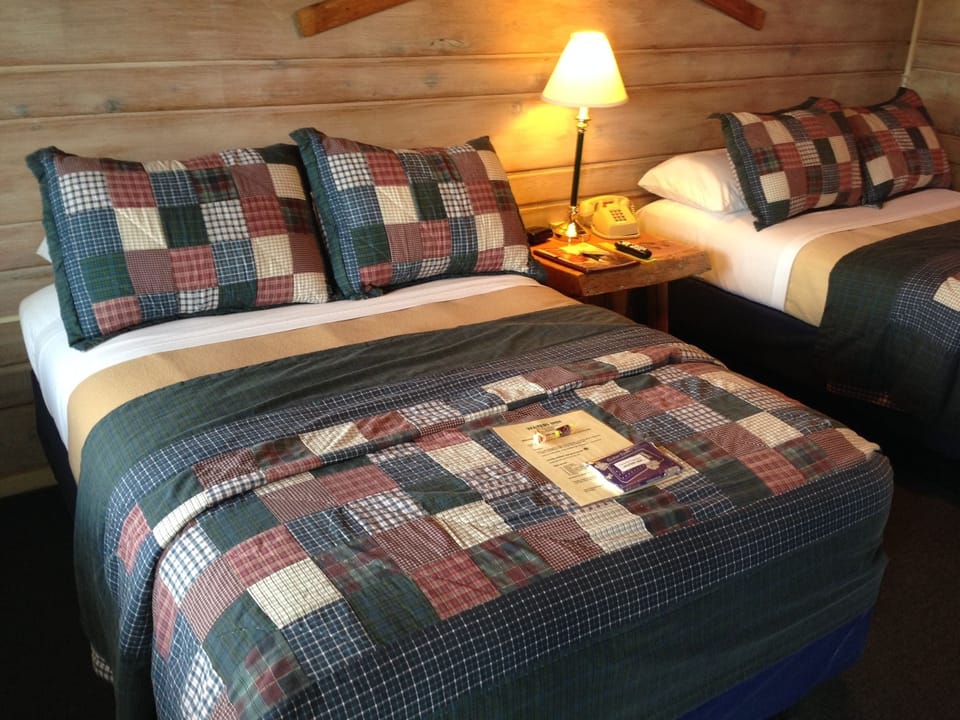 Room, 2 Double Beds (Room 2, Winter Sports Theme) | Free WiFi, bed sheets
