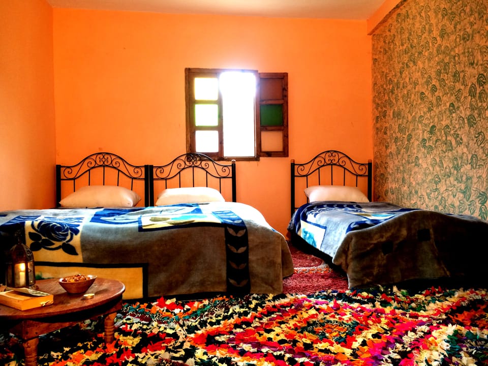 Triple Room | Blackout drapes, iron/ironing board