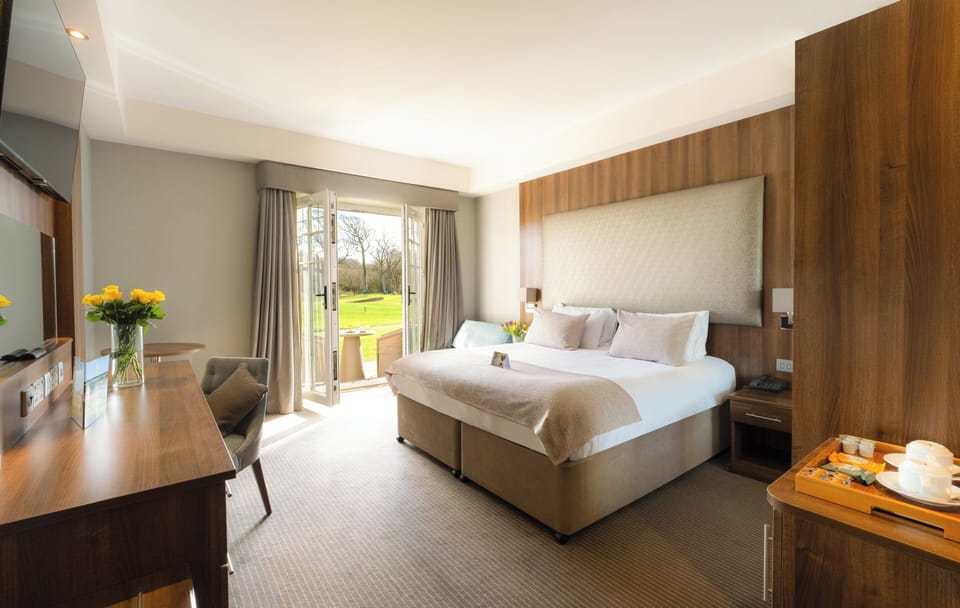 Hypo-allergenic bedding, in-room safe, desk, iron/ironing board