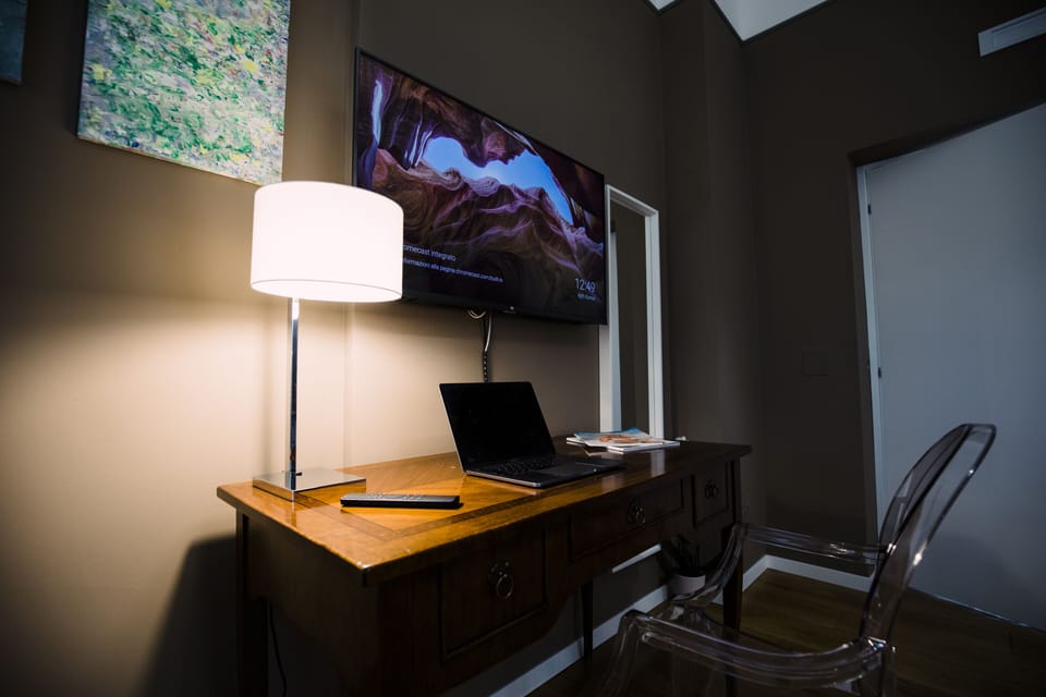 Deluxe Room, Terrace | Minibar, desk, blackout drapes, soundproofing