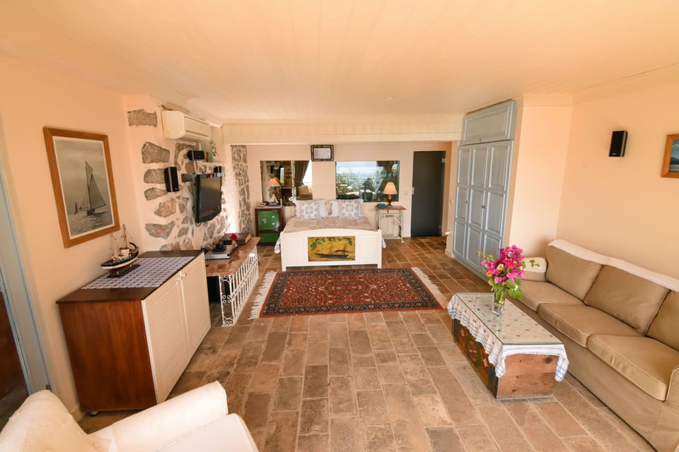 Suite with Private Garden and Private Pool | Minibar, in-room safe, soundproofing, iron/ironing board