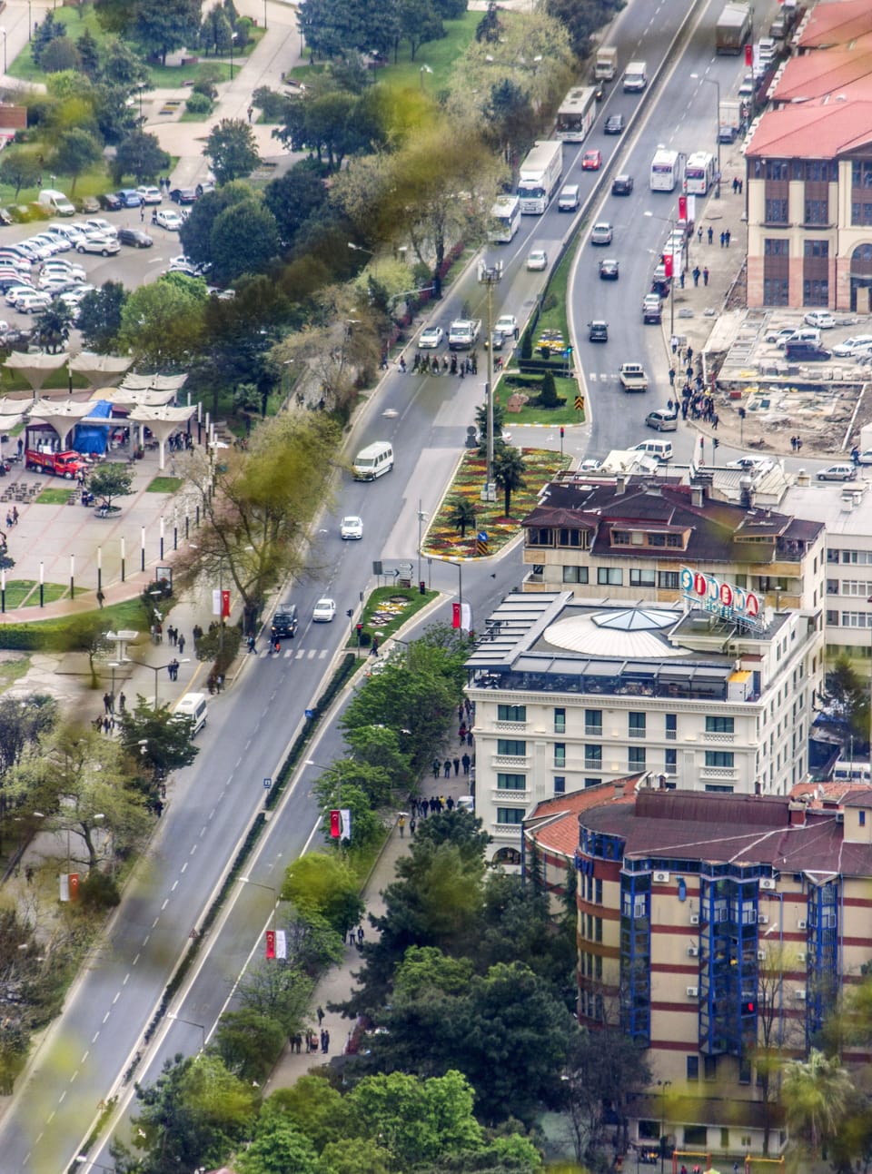 Aerial view