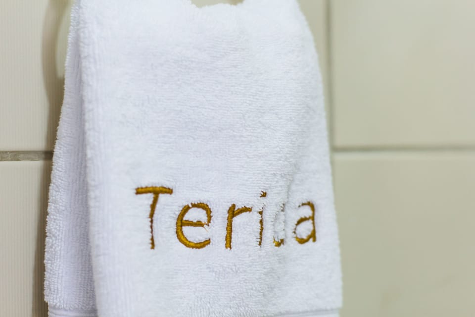 Queen Room with Garden View (Room 2) | Bathroom | Shower, free toiletries, hair dryer, towels