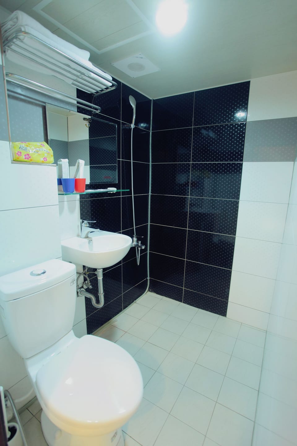 Standard Double Room | Bathroom | Shower, free toiletries, hair dryer, slippers