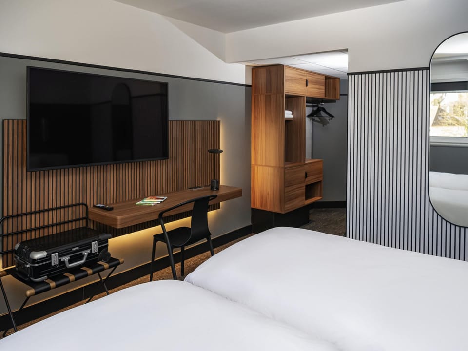 Minibar, in-room safe, desk, blackout drapes