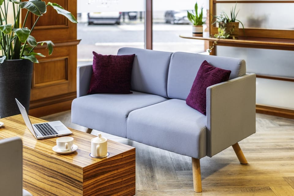 Lobby sitting area